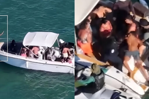 Prisão do chefe do tráfico dançando em lancha em Cabo Frio.