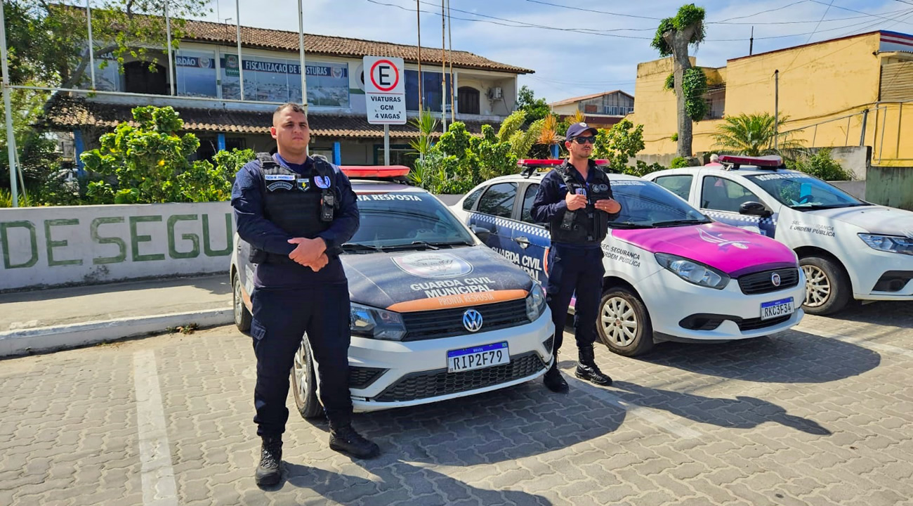 guarda municipal de Iguaba Grande recebe equipamentos de segurança